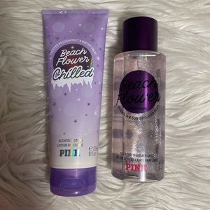 VS Pink Beach Flower Set